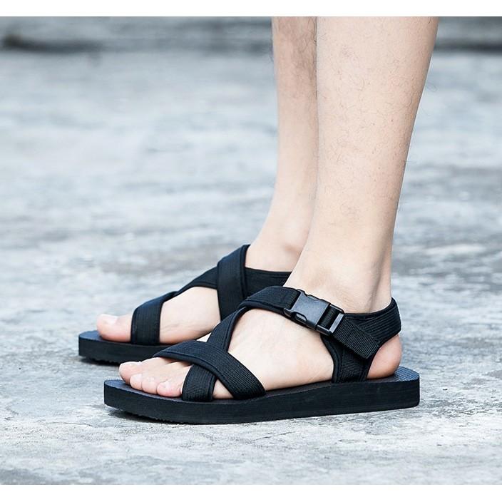 Dép Sandal Đôi Nam Nữ Đế Êm Quai Dù H76