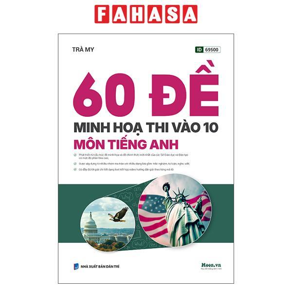 Sách - Sách Đề Minh Họa Thi Vào 10 Môn Toán, Văn, Anh 2026