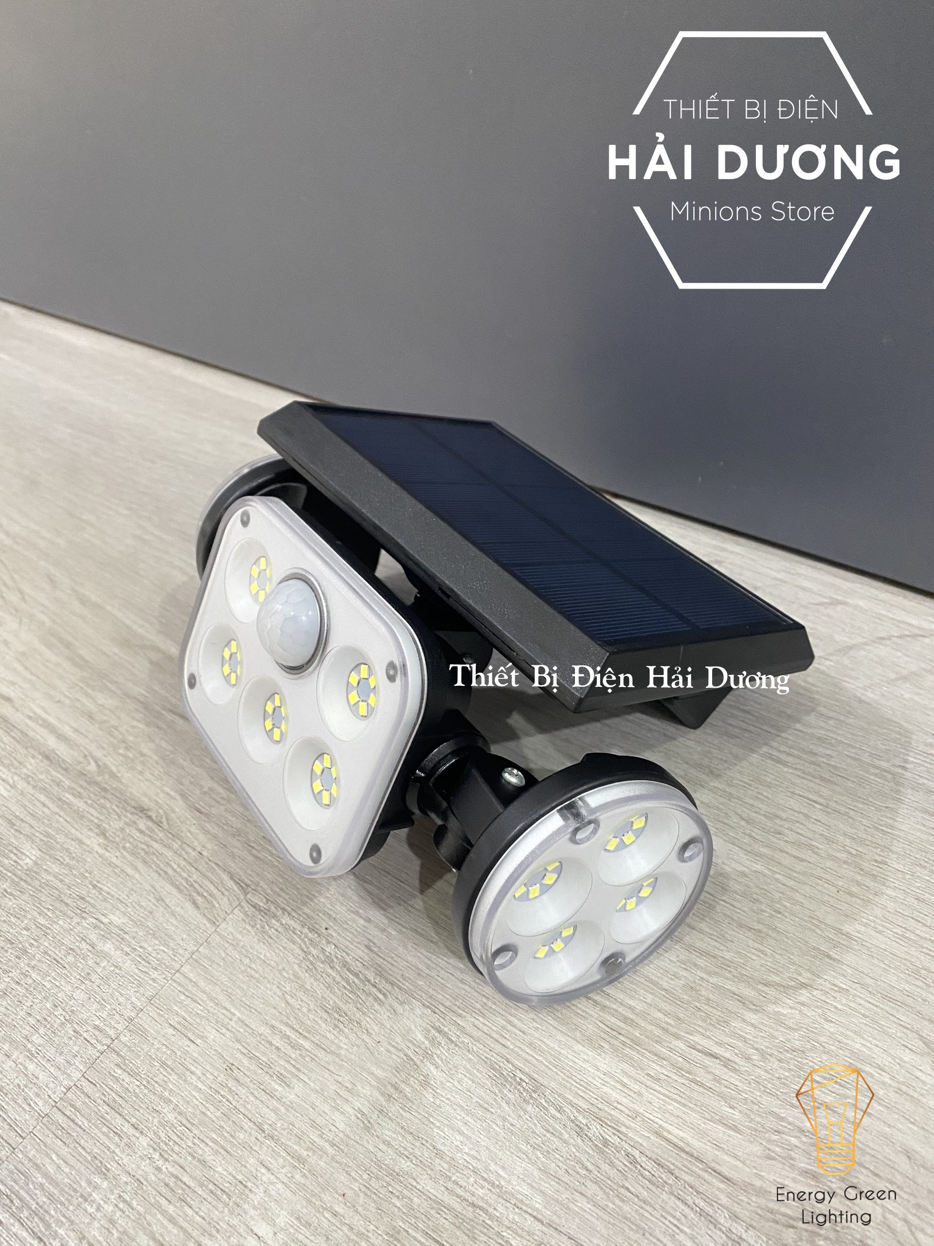 Pha Led Năng Lượng Mặt Trời 3 Chiều NF-866 - TY05106 - Cảm Biến 3 chế Độ