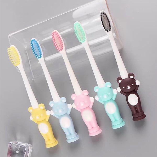 Set 4 bàn chải cho bé hình thú xuất Nhật