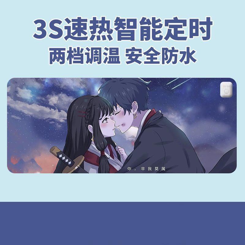 Phong cách mới nhất sưởi ấm miếng lót chuột văn phòng lớn máy tính để bàn sưởi ký túc xá viết bài tập về nhà chống nước ấm lên bàn thảm