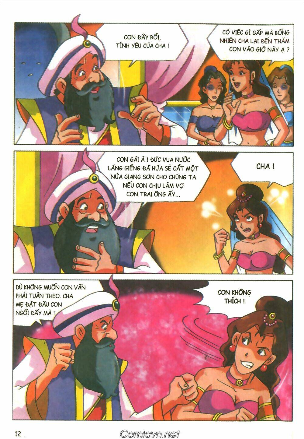 nghìn lẻ một đêm màu chapter 9 11