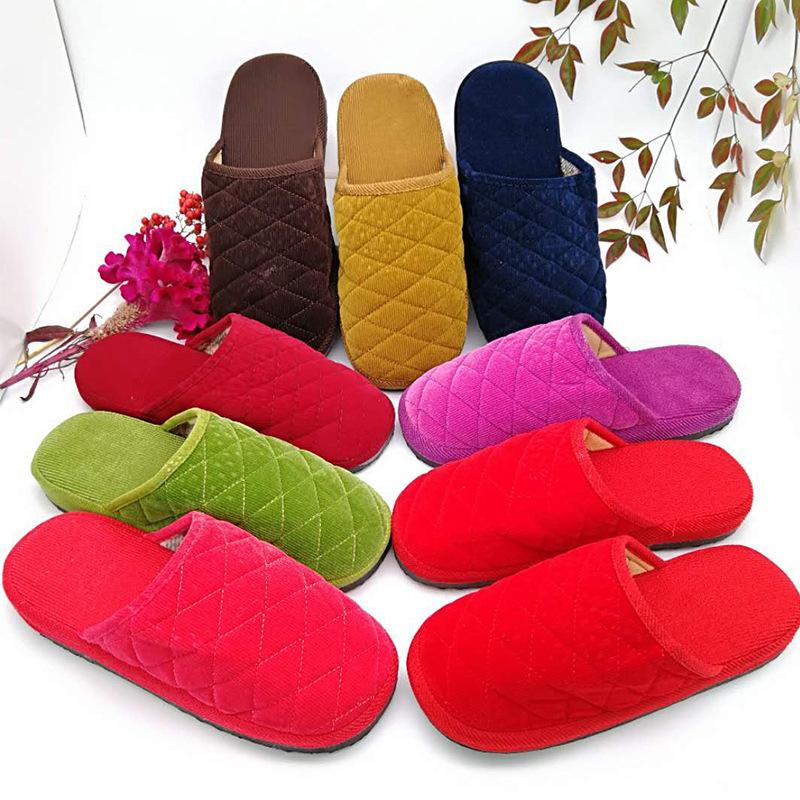 Combo 5 đôi dép bông đi trong nhà mềm mịn cao cấp