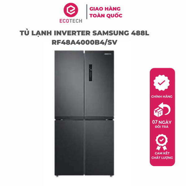 TỦ LẠNH INVERTER SAMSUNG 488L RF48A4000B4/SV - Hàng Chính Hãng