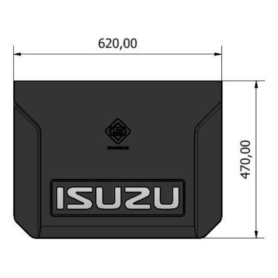 Tấm chắn bùn xe tải ISUZU
