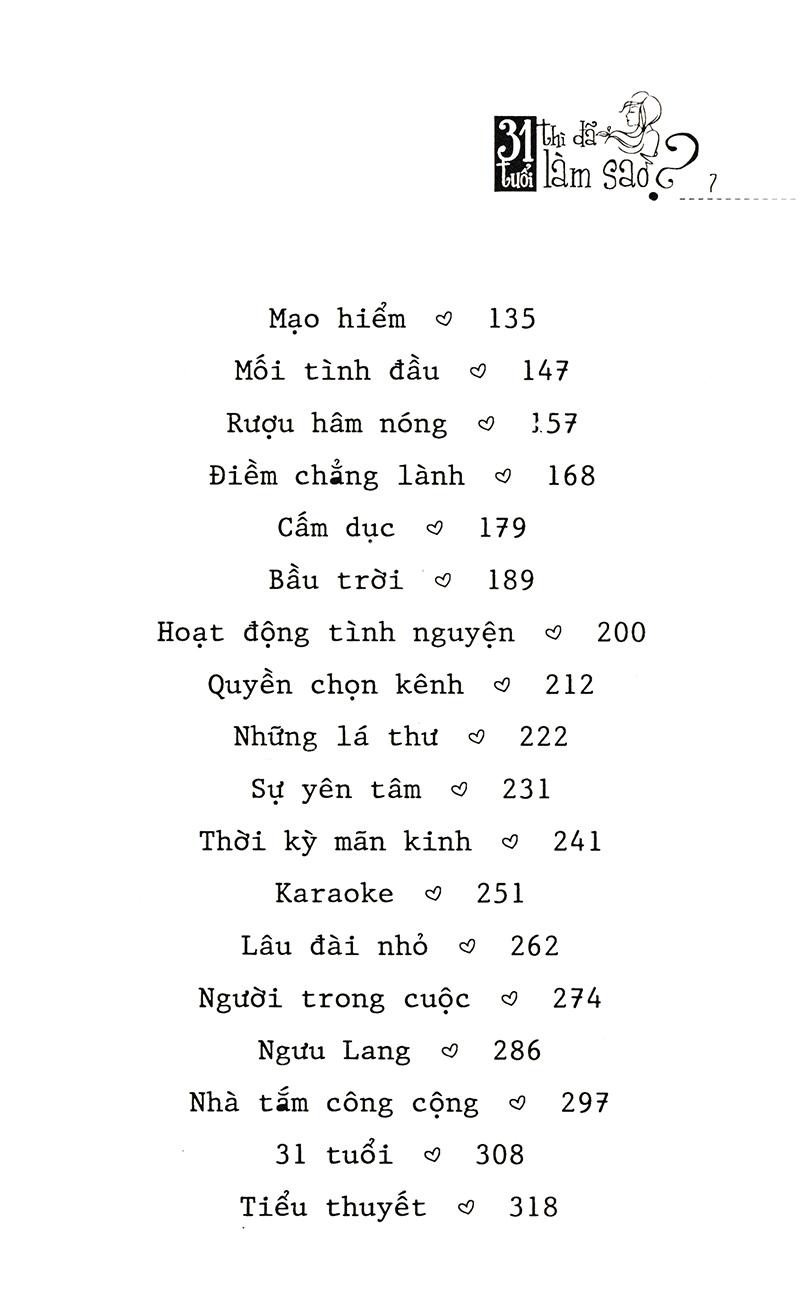31 Tuổi Thì Đã Làm Sao? (Tái Bản)