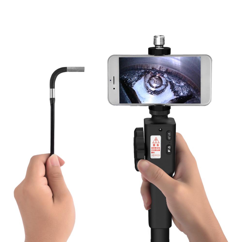 Multifunctional Steering Endoscope Photo Taking & Video Recording Industrial Manual Steerable Endoscope with 1m