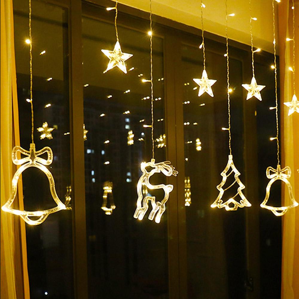 Dây đèn LED giáng sinh với 138 đèn LED