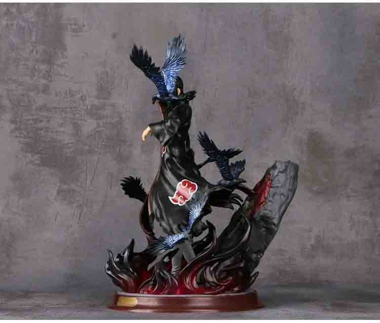 Mô hình Naruto Itachi Akatsuki đế Hắc Hỏa - Cao 29cm - Full box