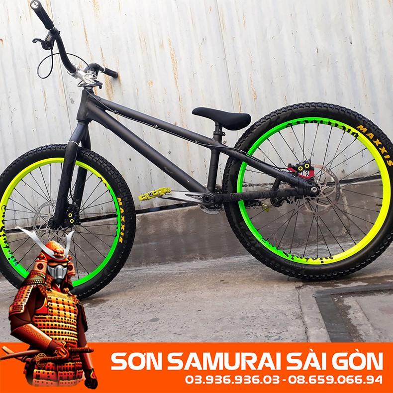 Sơn SAMURAI KUROBUSHI 56** MÀU VÀNG HUỲNH QUANG chính hãng dành cho xe máy