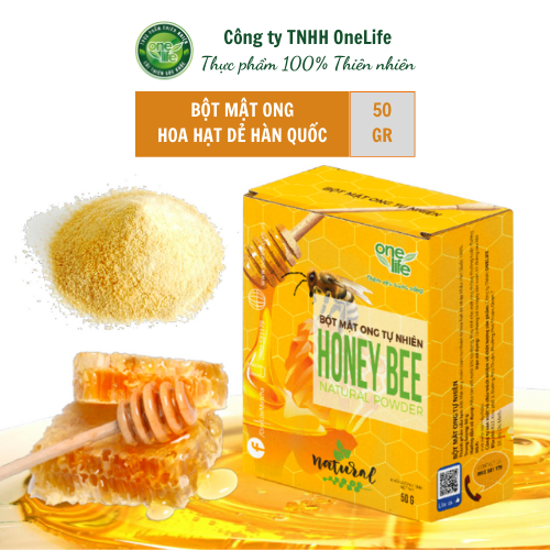 Bột Mật Ong Tự Nhiên OneLife (Hộp 50gr)