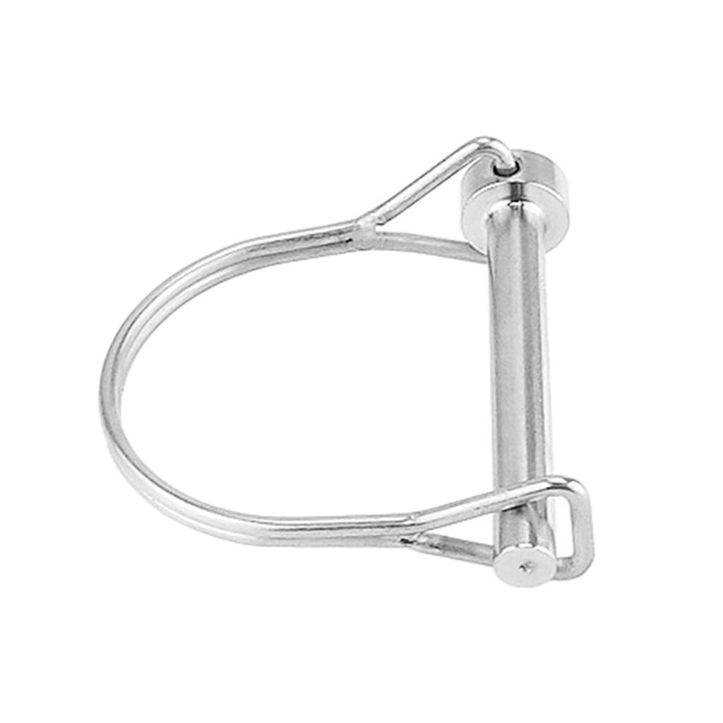 4x 316 Stainless Steel Round Arch Locking Lock Pin For Marine Trailers