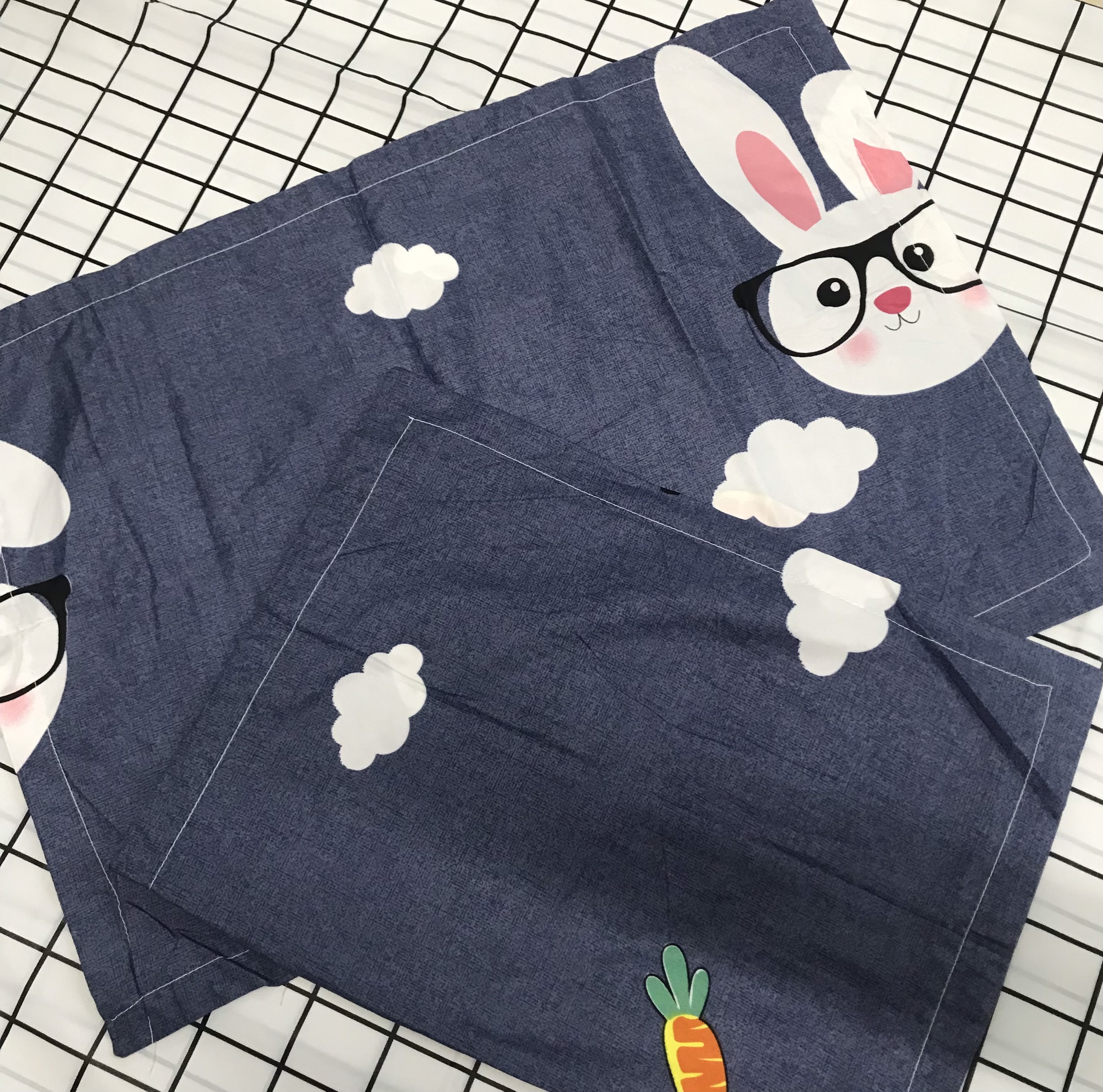 Đôi Vỏ Gối chất cotton poly ,Vỏ Gối Nằm Cotton 43x64