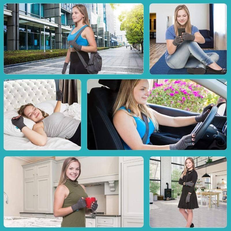 Găng Tay Hở Ngón Thể Thao Giữ Ấm Dành Cho Nam Và Nữ