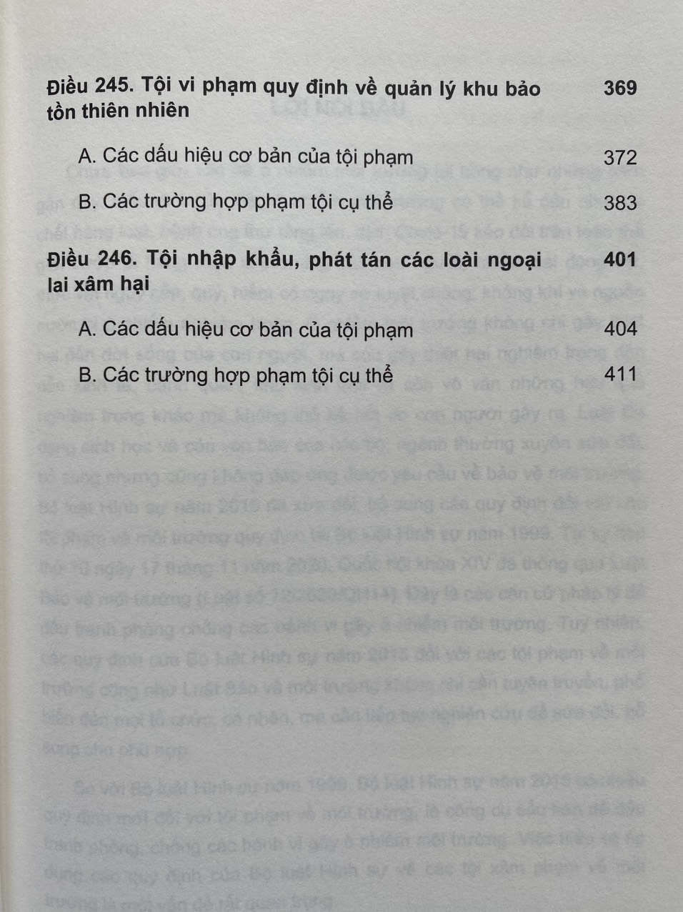 Bình Luận Bộ Luật Hình Sự Năm 2015 - Phần Các Tội Phạm Chương XIX  Các Tội Phạm Về Môi Trường