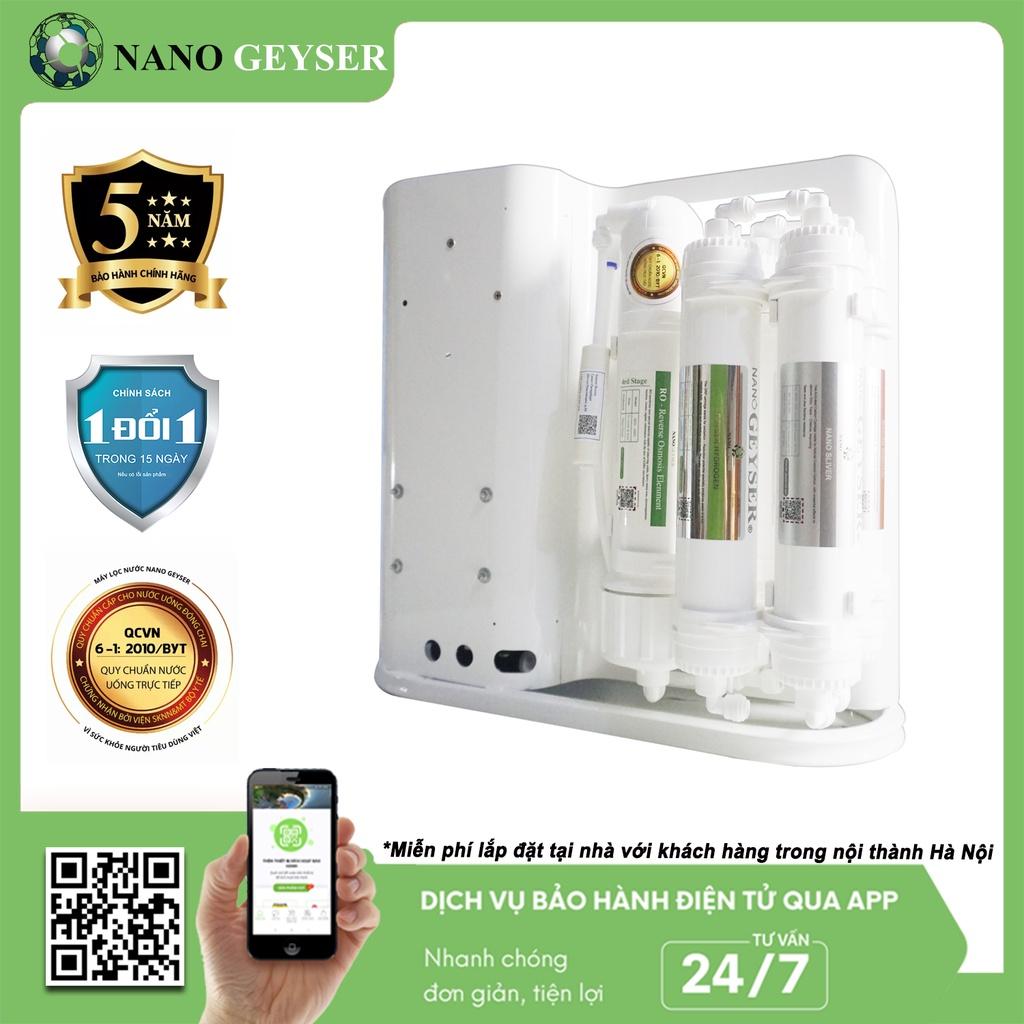 Máy lọc nước Nano Geyser SLIM S8 công nghệ Ro - Hàng Chính Hãng