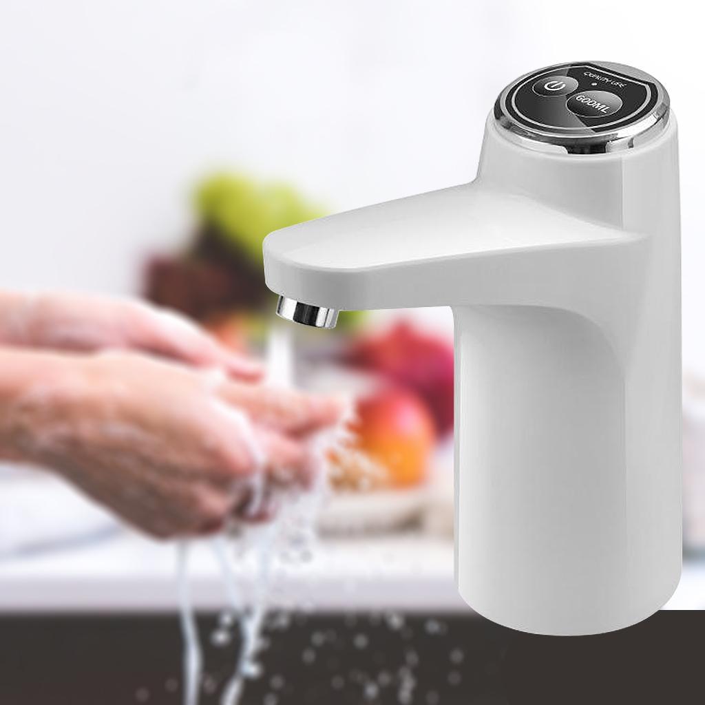 2 Sets Automatic Electric Water Pump Dispenser USB Charging Usage