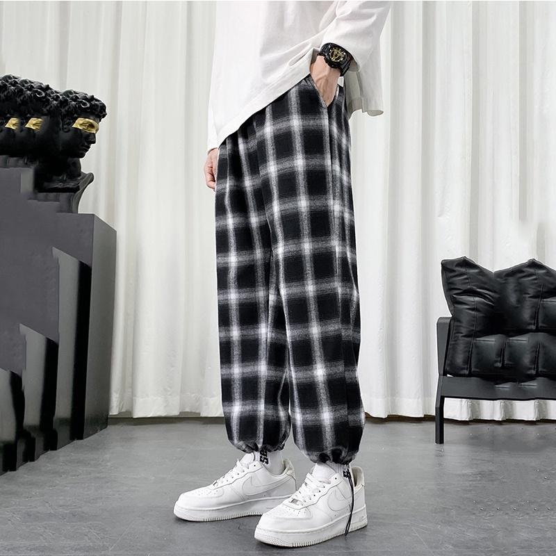 Quần Jogger Nam Hot Trend Kẻ Sọc Caro Dáng Rộng Dây Rút Phong Cách Thời Trang Zenkonu QUAN NAM 137V1