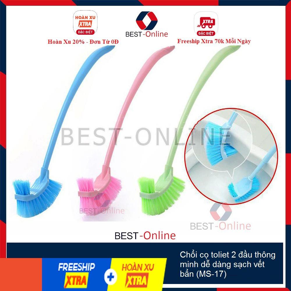 Chổi cọ toliet 2 đầu thông minh dễ dàng sạch vết bẩn