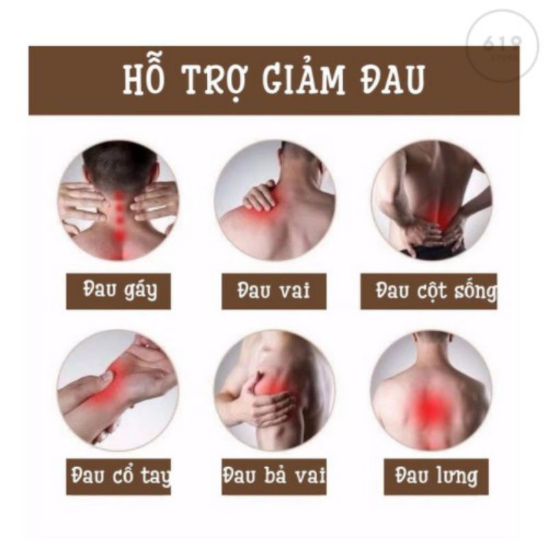 Set 20 Miếng dán cao ngải cứu cao cấp giảm đau vai cổ gáy,thắt lưng