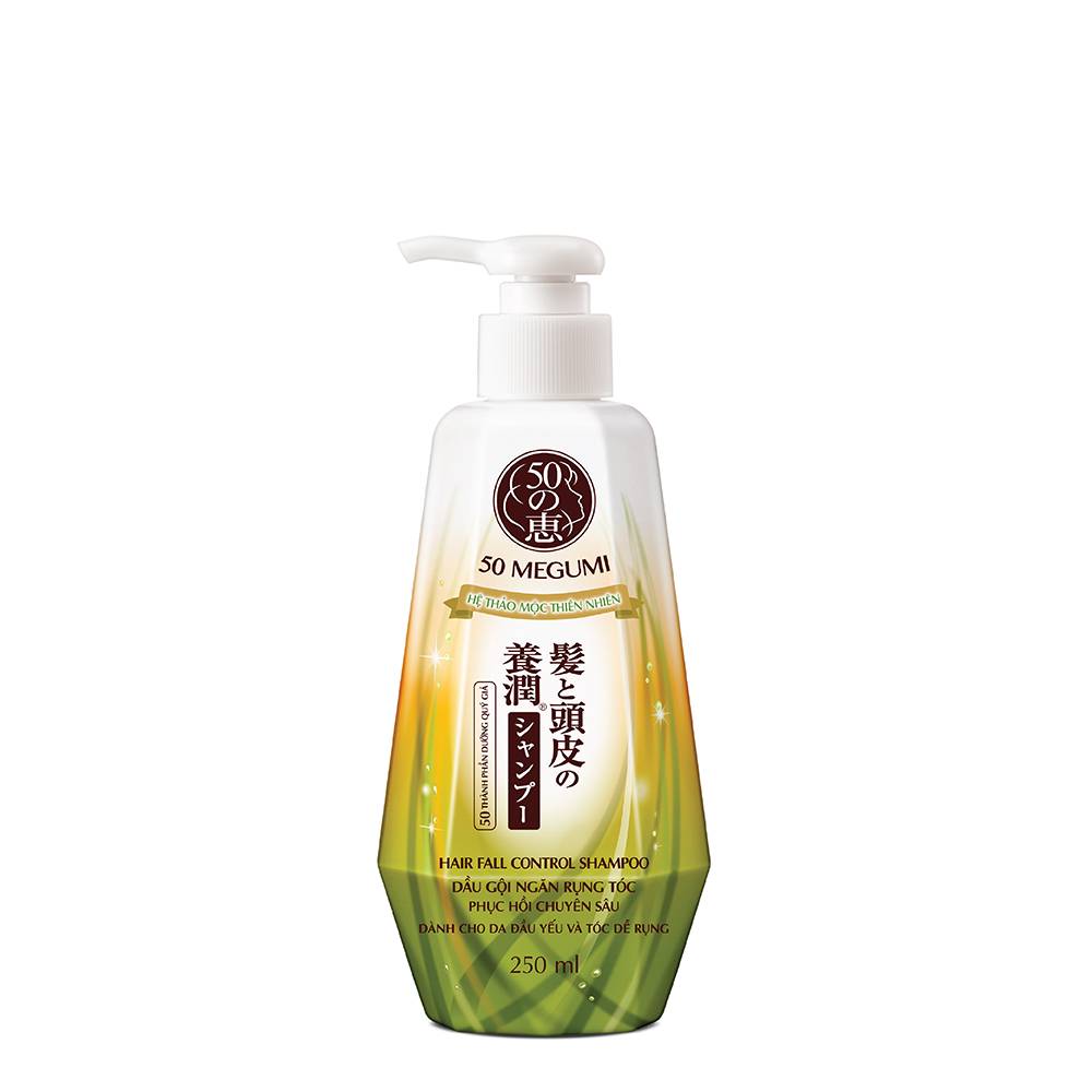 Dầu gội ngăn rụng tóc Megumi Hair Fall Control Shampoo