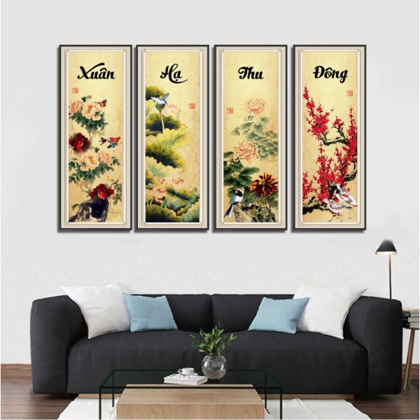 Tranh canvas mẫu canvas 4