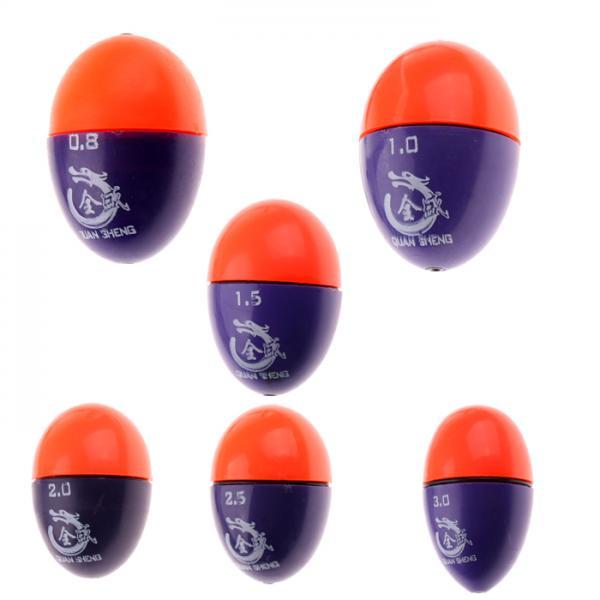 EVA Sea Ocean Rock Fishing Float Floating Foam Support Glow Luminous 0.8#
