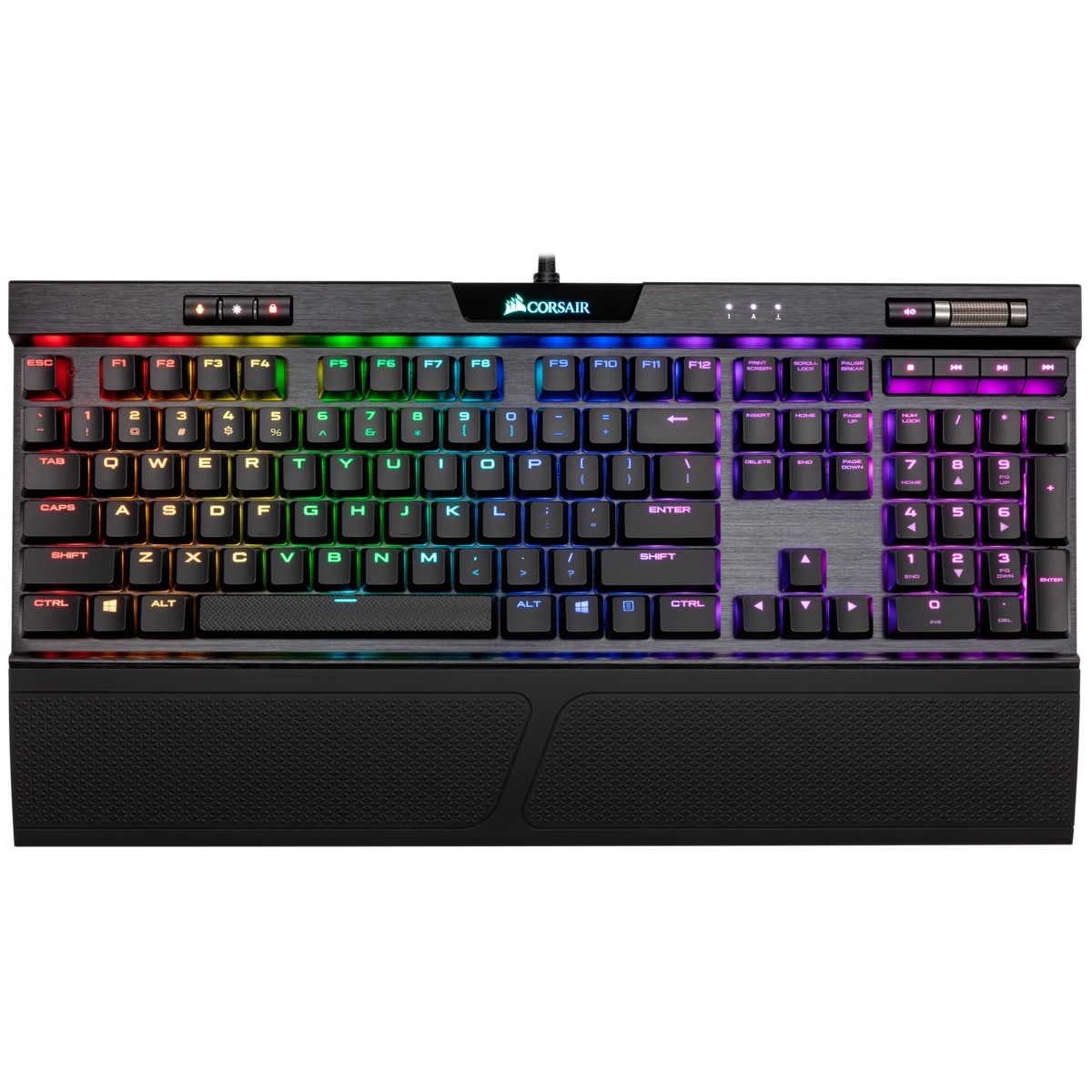 Bàn phím Corsair K70 MK.2-BLK-MX Low Profile RGB Mx Red - Hàng chính hãng