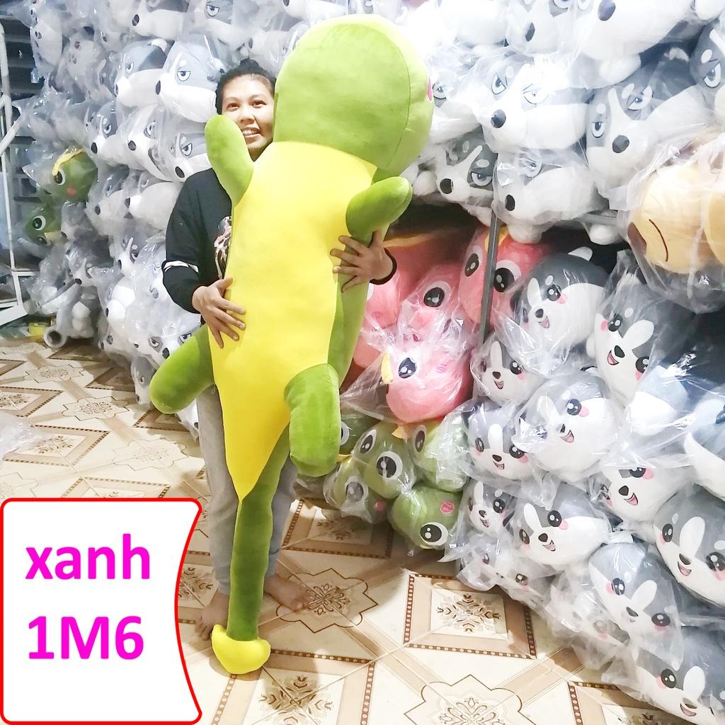 Gấu bông Khủng Long Nhồi Bông 1m2 1m6 dùng làm gối ôm ngủ, quà tặng sinh nhật bạn gái