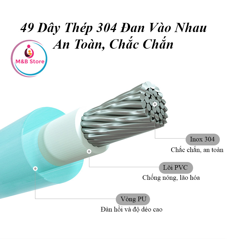 Dây An Toàn Tránh Lạc Bé - KUB