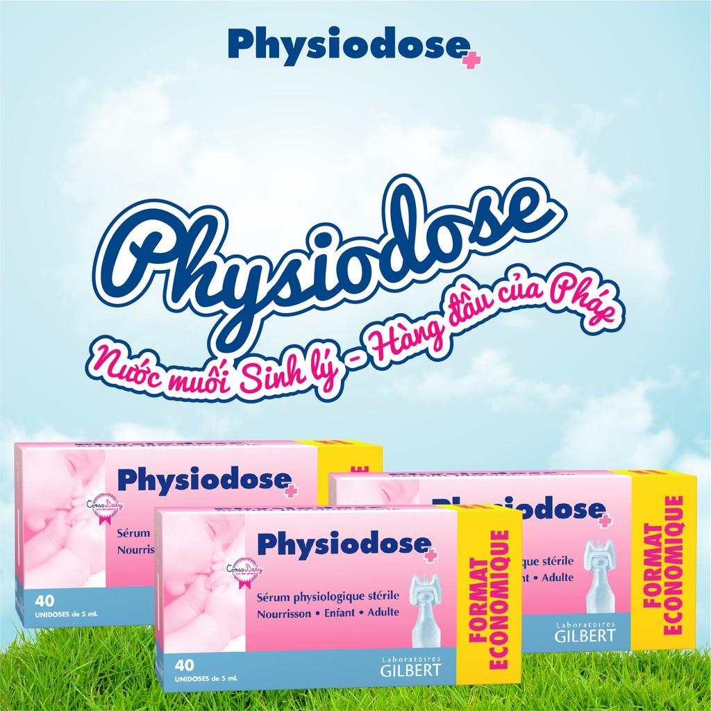 (Tặng 2 hộp Physiodose) Bộ 6 lon sữa bột Physiolac 3 900g