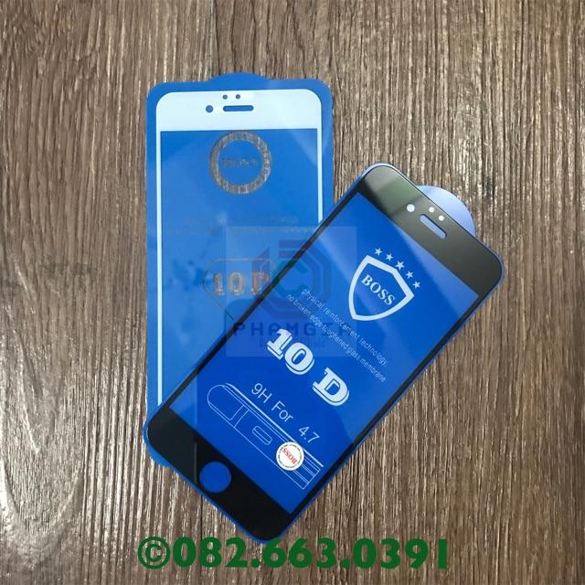 Kính cường lực dành cho iphone 6/6plus/6s/6splus Full 10D/ cường lực nano