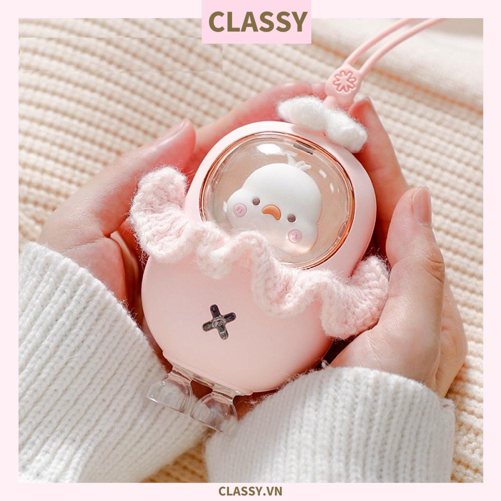 Máy sưởi ấm tay mini Classy hình chú gà con sạc bằng USB PK1363