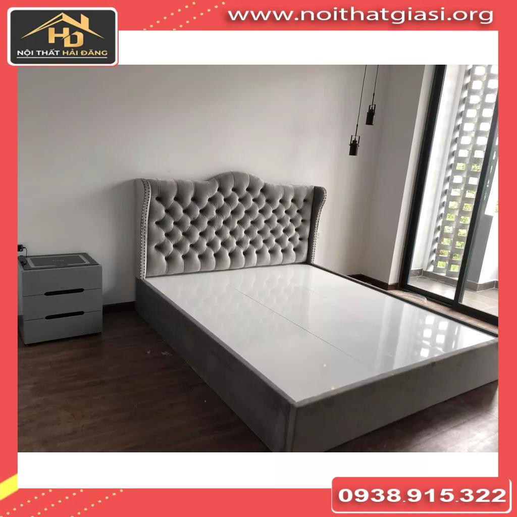 Giường ngủ tân cổ điển sang trọng