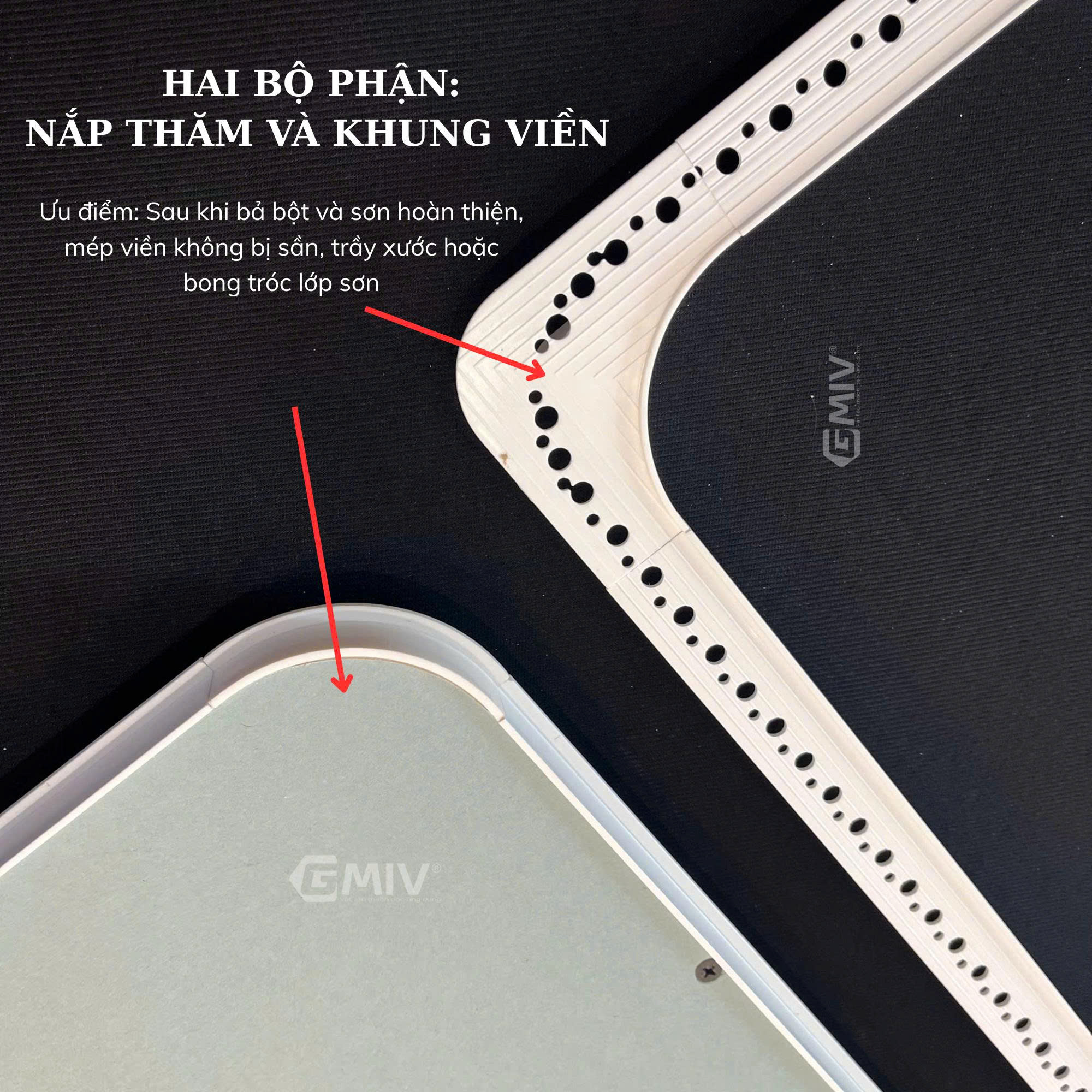 Cửa thăm trần thạch cao 300x300mm