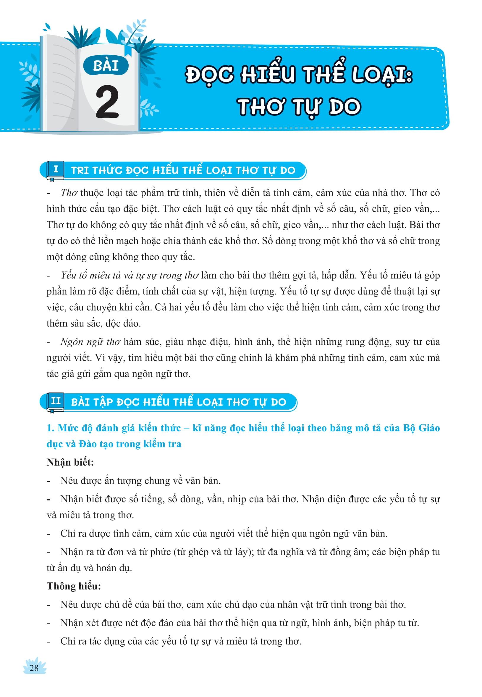 Sách - Chinh Phục Ngữ Văn - Kỹ Năng Đọc Hiểu Và Viết Theo Các Thể Loại Lớp 6 - Tập 2