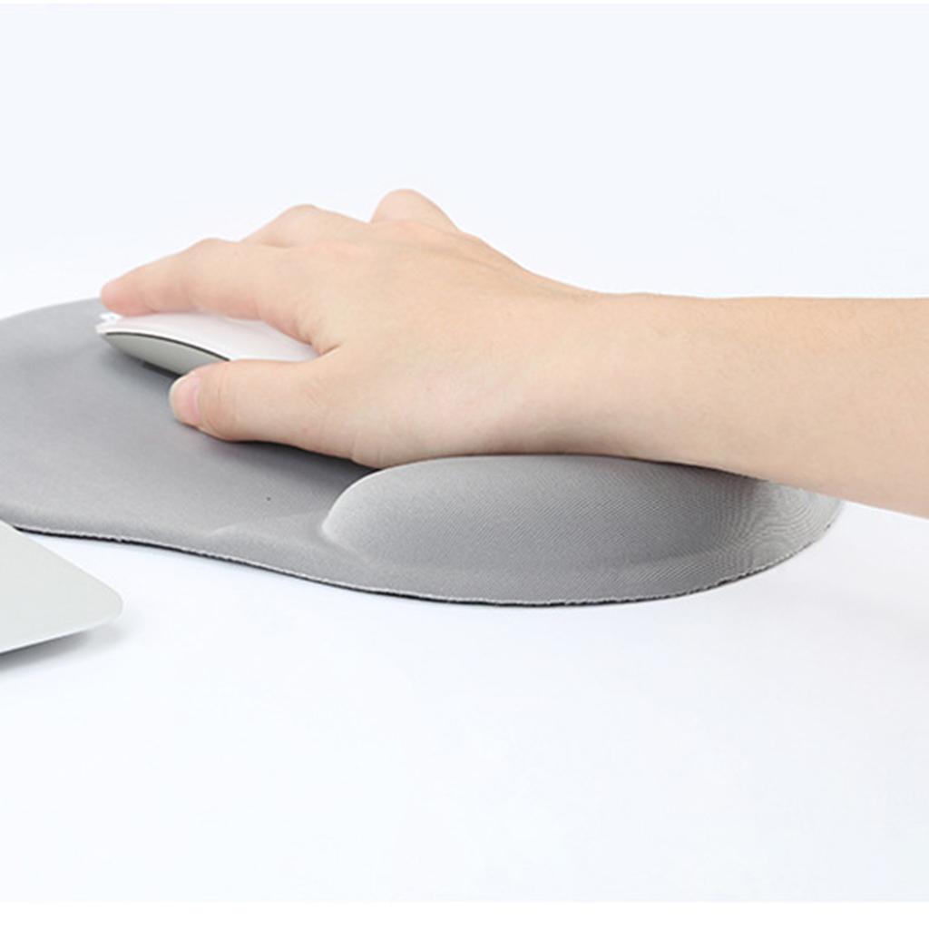 Mouse Pad With Gel Rest Wrist Support Mat Gaming For Computer Laptop