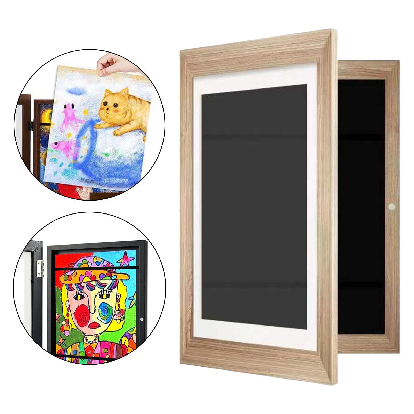 Kids Artwork Frames Changeable Home Decoration Front Open Picture Frame