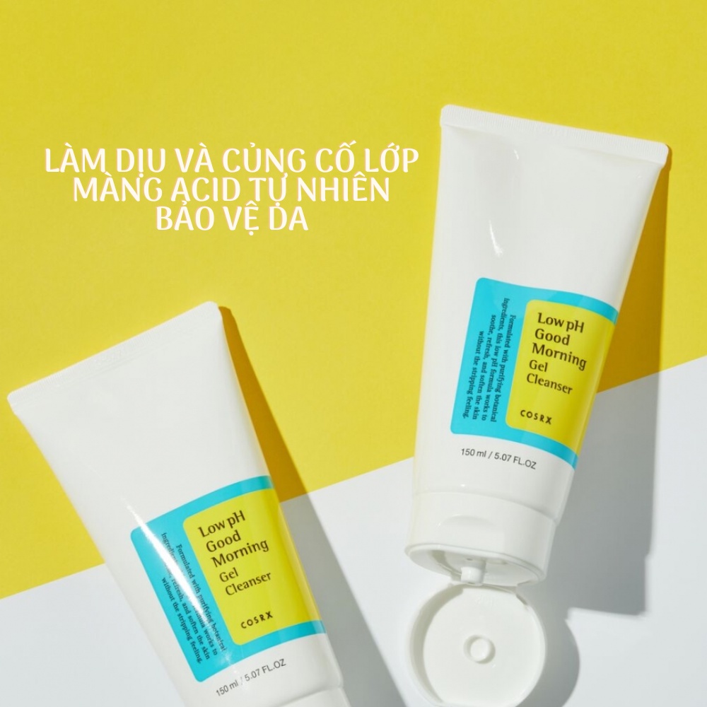 Gel Rửa Mặt Cosrx 50ml Low pH Good Morning Gel Cleanser