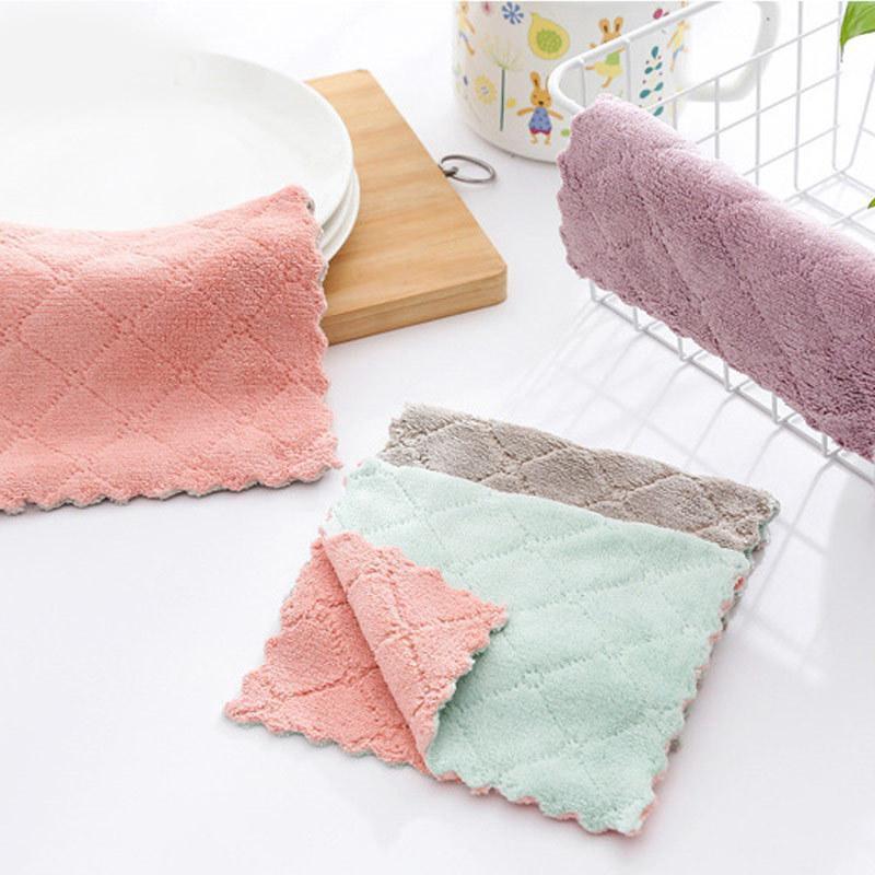 Bộ 10 khăn lau bếp đa năng thấm hút tốt