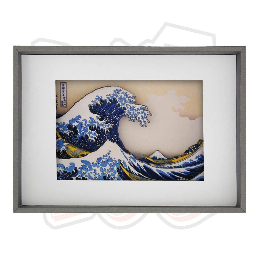 Mô hình giấy Tranh treo tường Nhật Bản Hokusai Katsushika