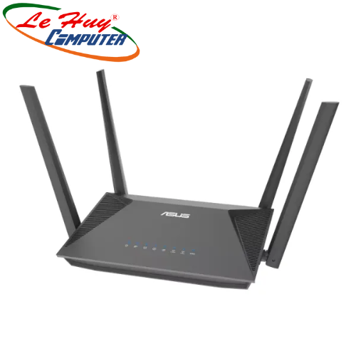 Thiết bị mạng - Router Wifi 6 băng tần kép Asus RT-AX52 AX1800 Hàng Chính Hãng