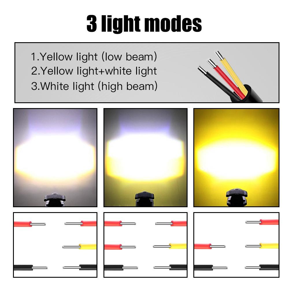 Đèn pha LED siêu sáng chuyên dụng cho xe máy