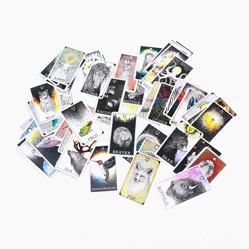 Bộ Bài Tarot Bói The Spirit Animal Oracle Cao Cấp Bản Đẹp