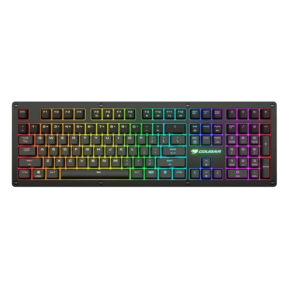 Bàn phím cơ Gaming Cougar Puri RGB, Độ bền 50 Triệu lần bấm, Mới 100% Fullbox. Hàng chính hãng