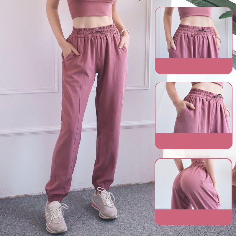 Quần tập gym nữ, Quần tập Yoga, Quần thể thao nữ dáng jogger chất gió thoáng mát