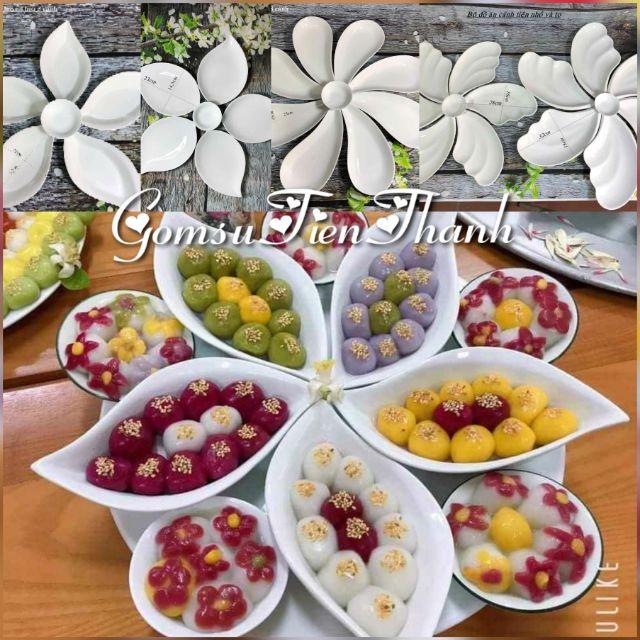 Bộ đĩa hình hoa, lá cánh tiên