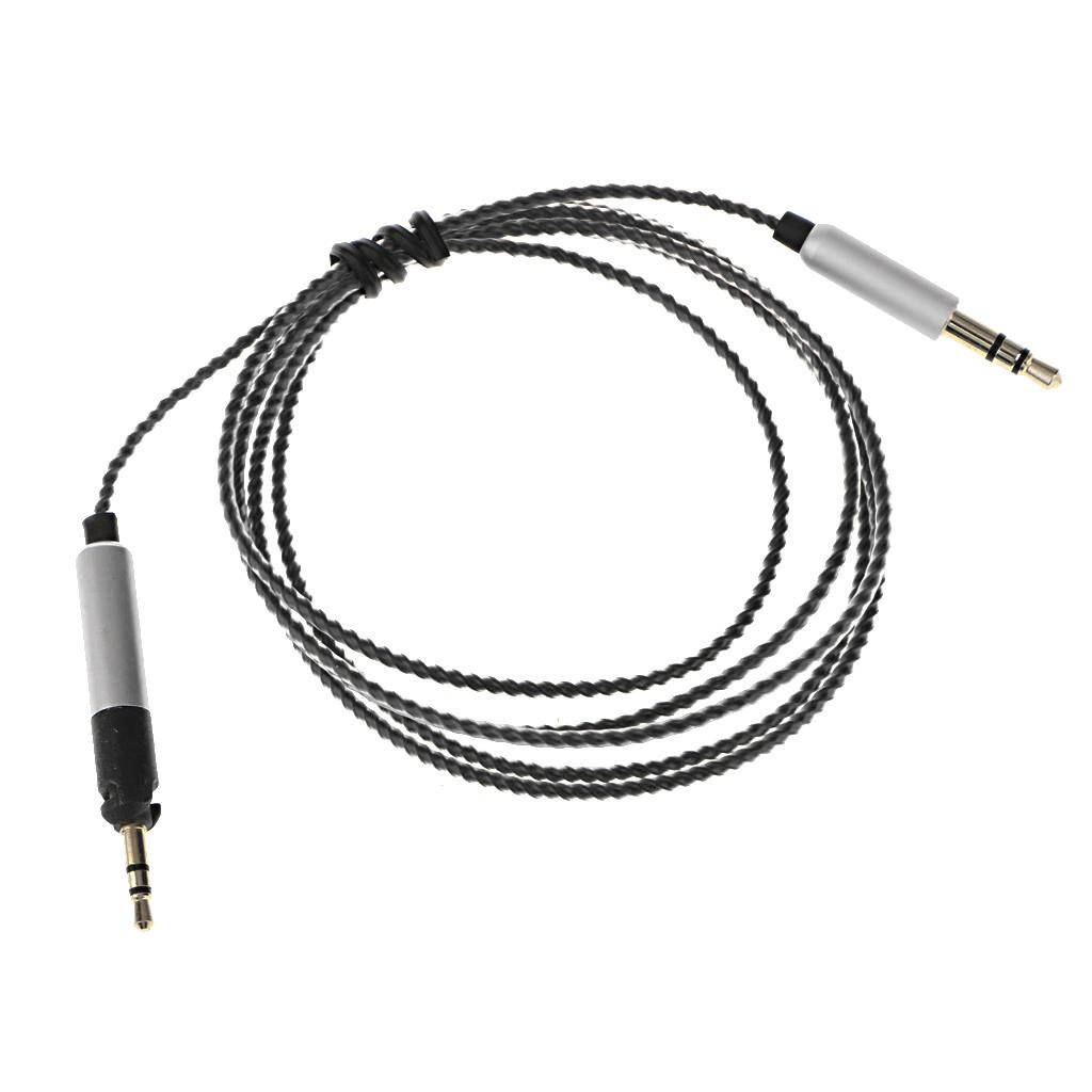 Upgrade Extension Cable Lead for Sennheiser HD598, HD558, HD518 Headphones Tangle-Free Premium Headphone Replacement Audio Cord 1.2m