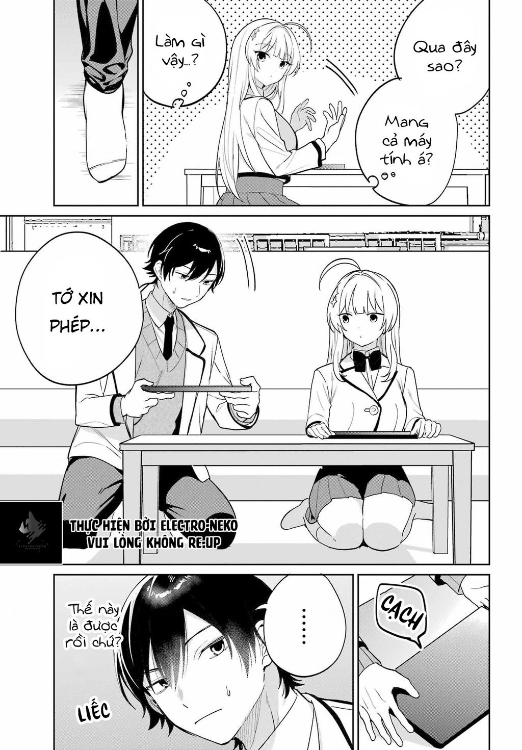 sau khi chuyển sang học online, tôi đành phải chuyển sang sống chung với cô nàng xinh đẹp nhất lớp chapter 4 16