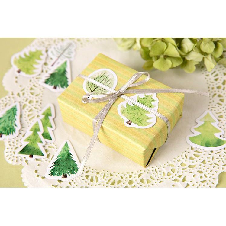 Bộ 45 Sticker Dán Hình Cây Trang Trí E63